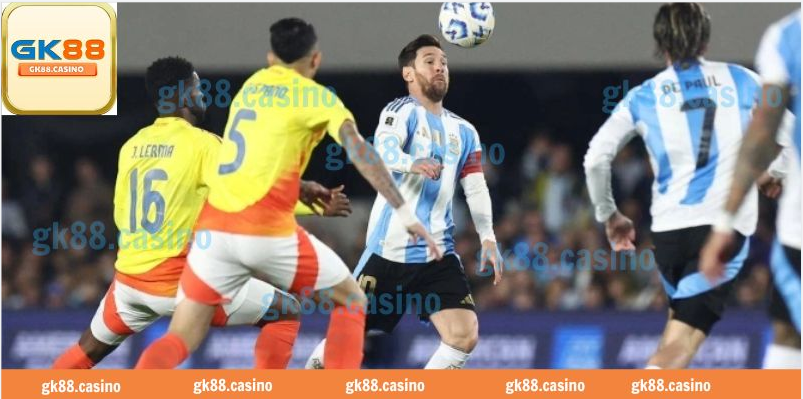 Messi trở lại đội hình chính trong trận Argentina đấu với Colombia tại vòng loại World Cup 2026 – GK88